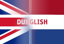 Dunglish britse nederlandse vlag